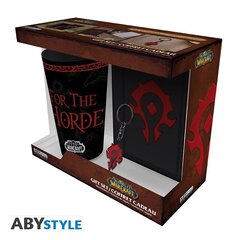 World of Warcraft "For the Horde" Mug, Notebook and Keychain Set цена и информация | Атрибутика для игроков | kaup24.ee