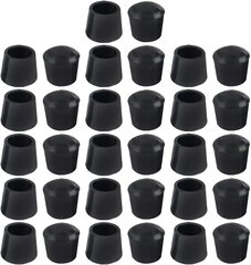 hankekaart Pack of 32 Chair Leg Caps Rubber (kummi) hind ja info | Muud mööblitarvikud | kaup24.ee