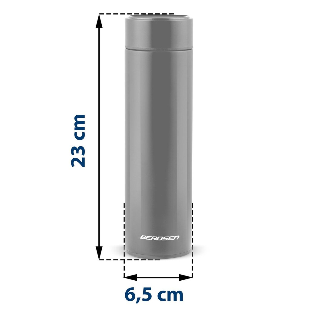 Vaakumtermos 420 ml BD-782 must цена и информация | Termosed, termostassid | kaup24.ee