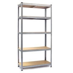 Metallist lao riiul, komplektis 2, 150 x 75 x 30 cm Humberg HR-810 цена и информация | Модульные стеллажи | kaup24.ee