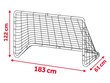 Suur jalgpallivärava komplekt, 2 Neo-Sport 183 x 122 x 61 cm цена и информация | Jalgpalliväravad ja -võrgud | kaup24.ee