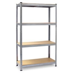 Metallist lao riiul, komplektis 2 tk 174 x 80 x 40 cm Plonos PL-701 цена и информация | Модульные стеллажи | kaup24.ee