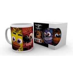 Five Nights at Freddy's Mug 320 ml Faces hind ja info | Fännitooted mänguritele | kaup24.ee