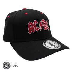 AC/DC Cap Black & Red hind ja info | Fännitooted mänguritele | kaup24.ee