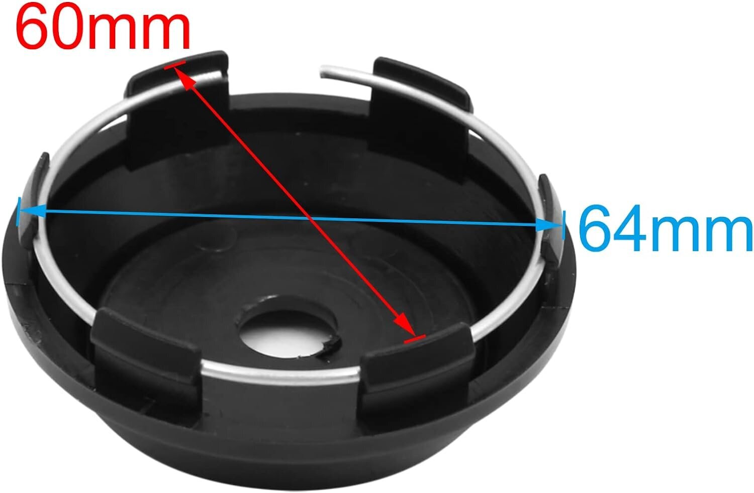 Hankimine Rattakate 4 tk. 68mm must ja punane hind ja info | Lisaseadmed | kaup24.ee