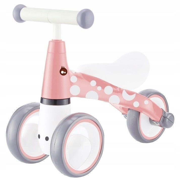 Tõugatav kolmerattaline Ecotoys LB1603 Pink hind ja info | Jooksurattad | kaup24.ee