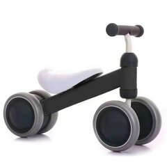 Самокат Ecotoys JM-118, Black цена и информация | Детский трехколесный велосипед - коляска с удобной ручкой управления для родителей Riff F95941 2в1, фиолетовый | kaup24.ee