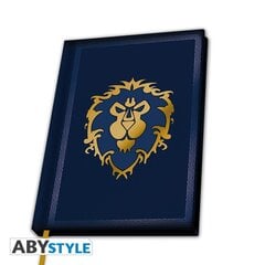 World of Warcraft A5 Notebook "Alliance" цена и информация | Атрибутика для игроков | kaup24.ee