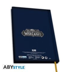 World of Warcraft A5 Notebook "Alliance" цена и информация | Атрибутика для игроков | kaup24.ee