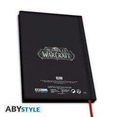 World of Warcraft A5 Notebook "Horde" hind ja info | Fännitooted mänguritele | kaup24.ee