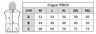 Jingpai meeste vest 810, kollane hind ja info | Meeste vestid | kaup24.ee