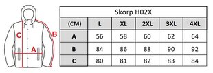 Куртка мужская Skorp 02 цена и информация | Мужские куртки | kaup24.ee