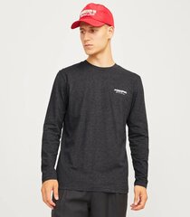 Jack & Jones meeste särk 12259735*01, must 5715604776675 hind ja info | Meeste T-särgid | kaup24.ee