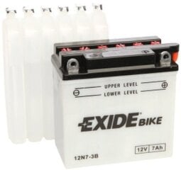 12V 7Ah 12N7-3B 135x75x133-+ Exide цена и информация | Аккумуляторы | kaup24.ee