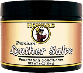 Nahkpindade hooldusvahend Howard Premium Leather Salve, 170 g hind ja info | Puhastusvahendid | kaup24.ee