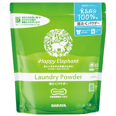 Saraya Happy Elephant Pesupulber, 1.2 kg hind ja info | Pesuvahendid | kaup24.ee