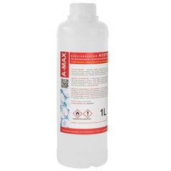 Acetone solvent remover A-MAX 1L цена и информация | Чистящие средства | kaup24.ee