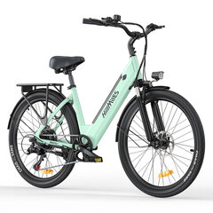 Elektrijalgratas HillMiles MileCity 26'' Roheline hind ja info | Elektrirattad | kaup24.ee