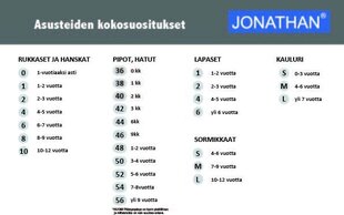 Talvekindad, Jonathan hind ja info | Tüdrukute mütsid, sallid, kindad | kaup24.ee