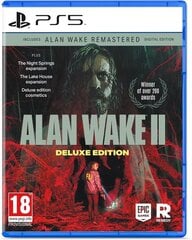 Alan Wake 2 Deluxe Edition PS5 цена и информация | Компьютерные игры | kaup24.ee