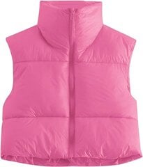 MAVIS LAVEN naiste talvine vest, roosa, suurus S hind ja info | Naiste vestid | kaup24.ee