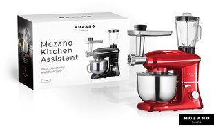 Köögikombain Mozano Kitchen Assistant, 2300W, punane hind ja info | Köögikombainid | kaup24.ee