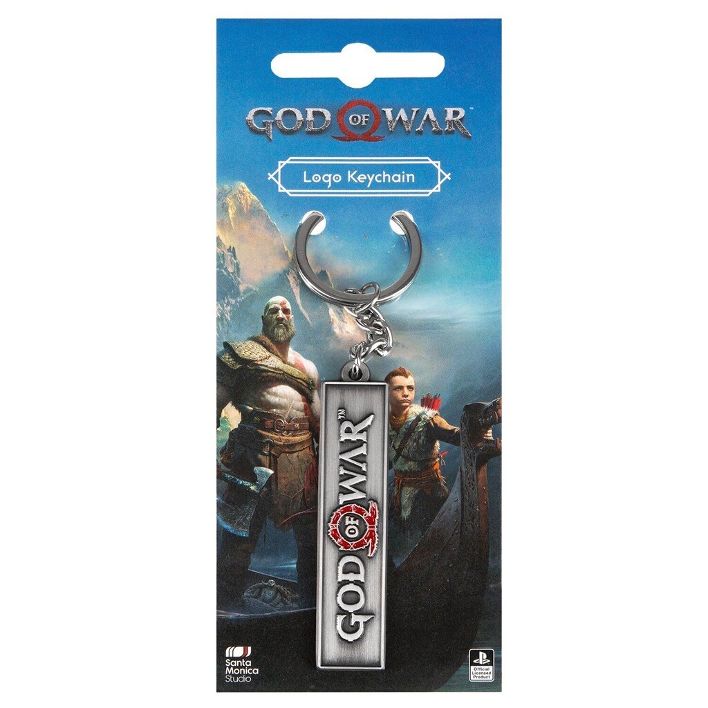 God of War - Logo Metal Keychain hind ja info | Fännitooted mänguritele | kaup24.ee