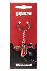 Wolfenstein: The New Order Logo Keychain hind ja info | Fännitooted mänguritele | kaup24.ee