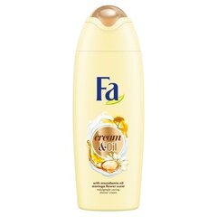 Гель для душа FA Cream & Oil Macadamia Oil Moringa Flower Scent 400 мл цена и информация | Масла, гели для душа | kaup24.ee