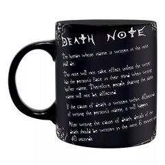 Death Note Mug 320 ml L & rules hind ja info | Fännitooted mänguritele | kaup24.ee