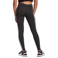 Adidas Originals naiste säärised mustad 3 Stripes Tight H09426 цена и информация | Женские брюки | kaup24.ee