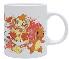 Pokemon - Mug 320 ml Fire Starters White hind ja info | Fännitooted mänguritele | kaup24.ee