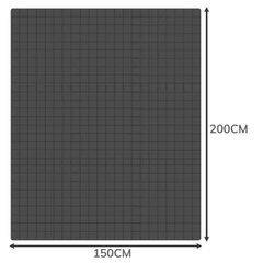 Raske tekk 200x150cm 6kg V3, hall hind ja info | Tekid | kaup24.ee