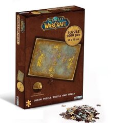 World of Warcraft - Jigsaw Puzzle 1000 Pieces - Azeroth's Map hind ja info | Fännitooted mänguritele | kaup24.ee