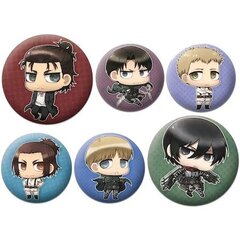 Attack on Titan - Badge Pack Chibi Characters hind ja info | Fännitooted mänguritele | kaup24.ee