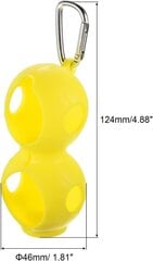 PATIKIL Silicone Golf Ball Gripper Yellow Защита и удобство цена и информация | Golf | kaup24.ee