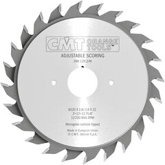 CMT Складной подрезной нож 120x20x12+12Z / 2,8 - 3,6 мм цена и информация | Пилы, циркулярные станки | kaup24.ee