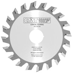 CMT Trapetsikujuline allalõikevahend 100x22x20Z / 3,1 - 4,0 mm hind ja info | Elektrilised saed, mootorsaed ja tarvikud | kaup24.ee