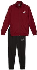 Puma Спортивный костюм для мужчин Clean Sweat Suit Black Red 585840 13 585840 13/2XL цена и информация | Мужские толстовки | kaup24.ee