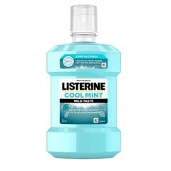 Жидкость для полоскания полости рта Listerine Zero Mouthwash Mild Mint 1000 мл цена и информация | Для ухода за зубами | kaup24.ee