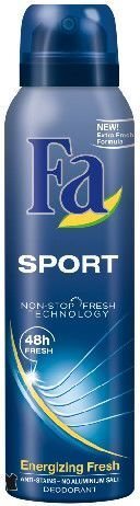 Spreideodorant meestele Fa Men Sport Sporty Fresh 150 ml цена и информация | Deodorandid | kaup24.ee