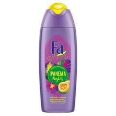 Гель для душа FA Brazilian Vibes Ipanema Nights Maracuja Night Jasmine Scent 400 мл цена и информация | Масла, гели для душа | kaup24.ee