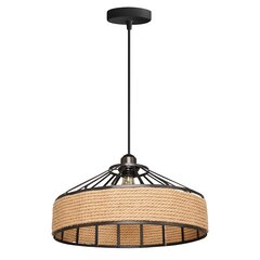 Boho ripplamp APP1317-1CP цена и информация | Потолочный светильник Home ESPRIT Белый Коричневый Деревянный Металл 25 W 40 x 40 x 70 cm | kaup24.ee