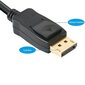 iLike HD8 Hdmi (Type A) female to Display Port male Adapter cable 1080P (Full HD) 25cm Black (OEM) цена и информация | USB jagajad, adapterid | kaup24.ee