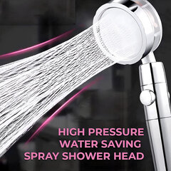 Душевая форсунка с 88 отверстиями, вращающаяся на 360°; 88 holes 360° rotating shower nozzle, LIVMAN H10 цена и информация | Аксессуары для душа, смесителей | kaup24.ee