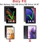 ROOFEI Samsung Galaxy Tab S9 Ultra / S8 Ultra 14.6 tolli klaviatuuri ümbris (saksa klaviatuur) hind ja info | Tahvelarvuti kaaned ja kotid | kaup24.ee