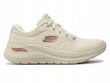 SKECHERS ARCH FIT naiste jalatsid 150051-NTMT sportlik kerge kreem 36 hind ja info | Naiste spordi- ja vabaajajalatsid | kaup24.ee