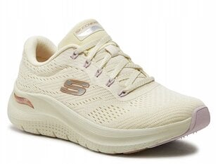 SKECHERS ARCH FIT naiste jalatsid 150051-NTMT sportlik kerge kreem 36 hind ja info | Naiste spordi- ja vabaajajalatsid | kaup24.ee