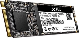 ADATA ASX6000LNP-128GT-C цена и информация | Внутренние жёсткие диски (HDD, SSD, Hybrid) | kaup24.ee