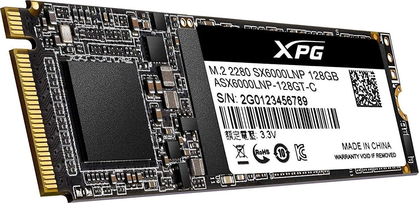 ADATA ASX6000LNP-128GT-C цена и информация | Sisemised kõvakettad (HDD, SSD, Hybrid) | kaup24.ee